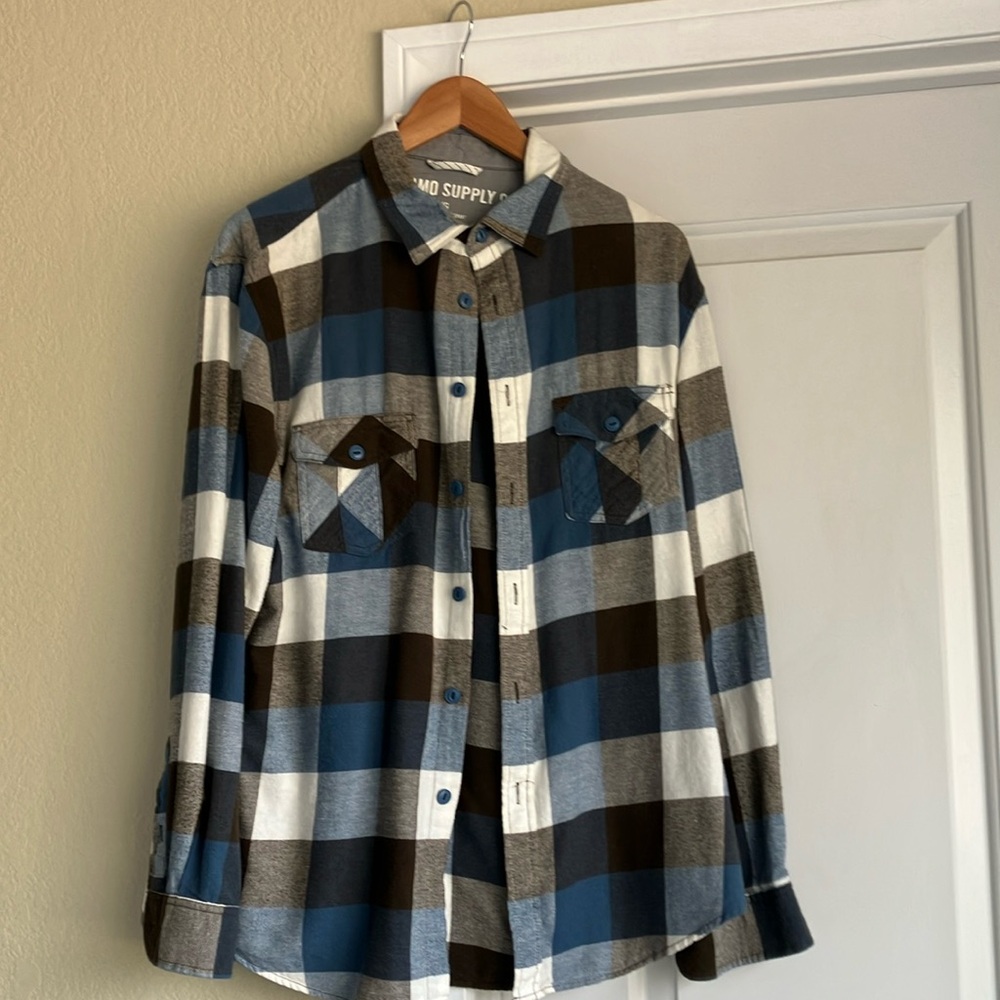 Mossimo Supply Co Flannel Shirt L